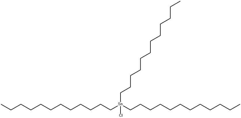 chlorotridodecylstannane Struktur