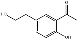 1-[2-Hydroxy-5-(2-hydroxyethyl)phenyl]-ethanone Struktur