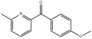 2-(4-Methoxybenzoyl)-6-methylpyridine Struktur