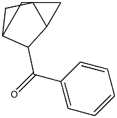 tricyclo[2.2.1.02,6]hept-3-yl phenyl ketone  Struktur