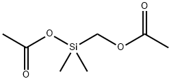 (乙酰氧基甲基)二甲基乙酰氧基硅烷, 5833-57-8, 結(jié)構(gòu)式