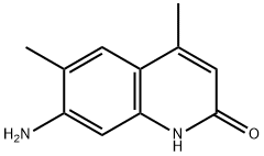 7-AMINO-4,6-DIMETHYL-QUINOLIN-2-OL Struktur