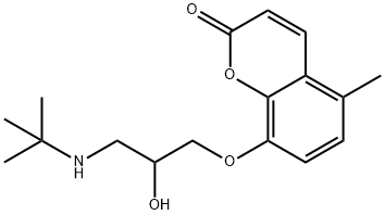 Bucumolol Struktur