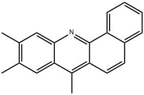 7,9,10-Trimethylbenz[c]acridine Struktur