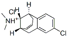 (5alpha,9alpha,11S*)-[2-chloro-5,6,9,10-tetrahydro-5,9-methanobenzocycloocten-11-yl]dimethylammonium chloride Struktur