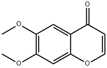 6,7-Dimethoxychromone Struktur