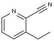 2-Cyano-3-ethylpyridine Struktur