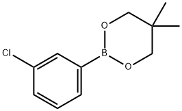 4-(5,5-DIMETHYL-1,3,2-DIOXABORINAN-2-YL) CHLOROBENZENE Struktur