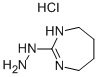 (4,5,6,7-TETRAHYDRO-1H-[1,3]DIAZEPIN-2-YL)-HYDRAZINE HYDROCHLORIDE Struktur