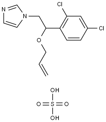 1-[2-(2,4-ジクロロフェニル)-2-(2-プロペニルオキシ)エチル]-1H-イミダゾール/硫酸,(1:x)