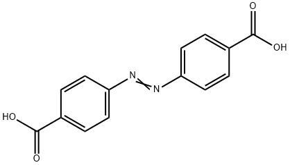 偶氮苯-4,4-二羧酸, 586-91-4, 結構式