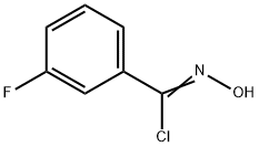 ALPHA-CHLORO-3-FLUOROBENZALDOXIME Struktur