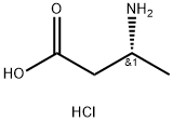 (R)-HOMO-BETA-ALANINE HYDROCHLORIDE
 Struktur