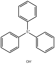 Triphenylsulfonium hydroxide Struktur