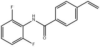 Benzamide, N-(2,6-difluorophenyl)-4-ethenyl- (9CI) Struktur