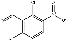 2,6-Dichloro-3-nitrobenzaldehyde Struktur