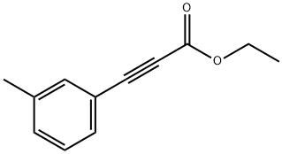 M-TOLYL-PROPYNOIC ACID ETHYL ESTER Struktur