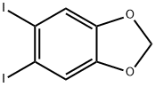 5,6-DIIODOBENZO(1,3)DIOXOLE Struktur