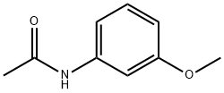 3'-METHOXYACETANILIDE Struktur