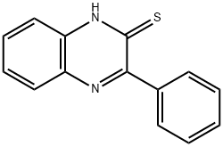 3-Phenyl-quinoxaline-2-thiol Struktur