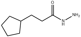 3-CYCLOPENTYLPROPANEHYDRAZIDE Struktur