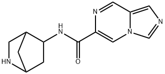 Imidazo[1,5-a]pyrazine-6-carboxamide, N-2-azabicyclo[2.2.1]hept-5-yl- (9CI) Struktur