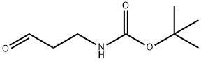 (3-OXO-PROPYL)-CARBAMIC ACID TERT-BUTYL ESTER Structure