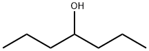 4-HEPTANOL Struktur