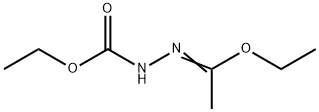 ethyl (1-ethoxyethylidene)carbazate        Struktur