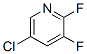 2,3-difluoro-5-chloro pyridine Struktur