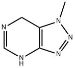 1H-1,2,3-Triazolo[4,5-d]pyrimidine, 6,7-dihydro-1-methyl- (9CI) Struktur