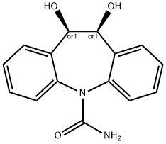 cis-10,11-Dihydroxy-10,11-dihydrocarbaMazepine Struktur