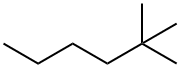 2,2-DIMETHYLHEXANE Struktur