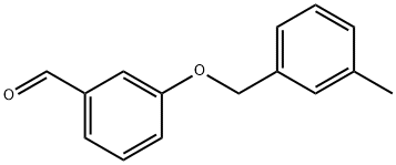 3-[(3-METHYLBENZYL)OXY]BENZALDEHYDE Struktur