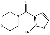 3-(morpholin-4-ylcarbonyl)thiophen-2-amine(SALTDATA: FREE) Struktur