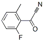 Benzeneacetonitrile, 2-fluoro-6-methyl-alpha-oxo- (9CI) Struktur