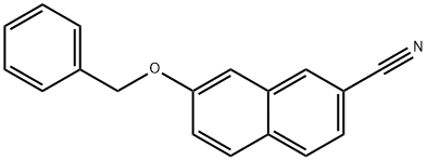 7-(BENZYLOXY)-2-NAPHTHONITRILE Struktur