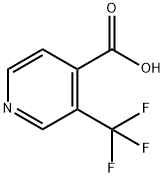 3-(TRIFLUOROMETHYL)ISONICOTINIC ACID Structure