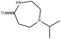 1-isopropyl-[1,4]diazepan-5-one Struktur