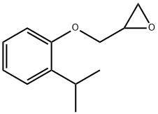 2-[(2-ISOPROPYLPHENOXY)METHYL]OXIRANE Struktur