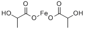 Ferrous lactate Struktur