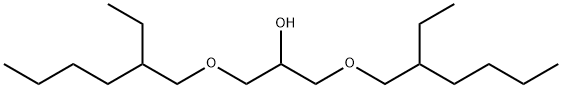 1,3-bis[(2-ethylhexyl)oxy]propan-2-ol Struktur