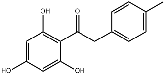 1-(2,4,6-TRIHYDROXYPHENYL)-2-P-TOLYLETHANONE Struktur