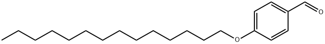 4-Tetradecyloxybenzaldehyde Struktur