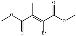 2-Butenedioic acid, 2-bromo-3-methyl-, dimethyl ester, (Z)- Struktur