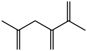 2,5-Dimethyl-3-methylene-1,5-hexadiene Struktur