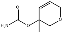 2H-Pyran-3-ol,3,6-dihydro-3-methyl-,carbamate(9CI) Struktur