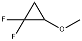 1,1-Difluoro-2-methoxy-cyclopropane Struktur