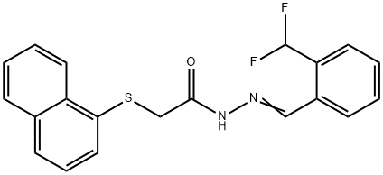 (1-NAPHTHYLTHIO)ACETIC ACID Struktur