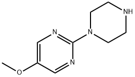 5-Methoxy-2-(piperazin-1-yl)pyrimidine Struktur